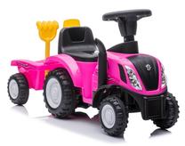 Paspiriamas traktorius Lean Toys Tractor 658T, rožinė sp.