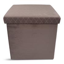 Pufas Domoletti Mateo 38, rožinė sp., 38 cm x 38 cm x 38 cm