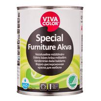 Emulsiniai dažai, universalūs Vivacolor, pusiau matinis, 0.9 l, balta sp.
