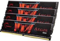 Operatyvioji atmintis (RAM) G.SKILL Aegis F4-2400C15Q-64GIS, DDR4, 64 GB, 2400 MHz