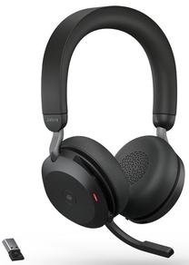 Belaidės ausinės Jabra Evolve2 75 MS Link380a 27599-999-999, juoda sp.