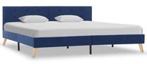 Lova dvigulė VLX Bed Frame, 180 x 200 cm, mėlyna sp., be čiužinio, su grotelėmis