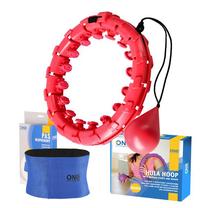 Masāžas loks One Fitness OHA01, 42 cm, 0.3 kg, rozā krās.