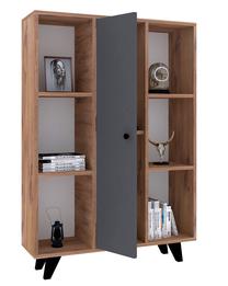 Pastatoma lentyna Kalune Design Selin 835PUQ3654, ruda sp./pilka sp., 120 cm x 90 cm x 29.6 cm