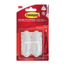 Kabliukas 3M Command T17081C, balta sp., 2 vnt.