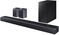 Soundbar sistēma Samsung, melna krās.