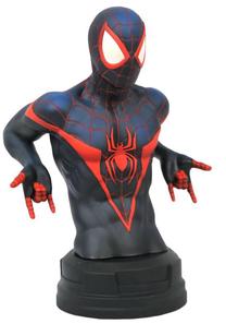 Rotaļlietu figūriņa Diamond Select Toys Legends in 3D: Marvel Miles Morales Bust, melna krās./sarkana krās.