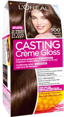 Matu krāsa L’Oréal Paris Casting Creme Gloss, gaiši brūna krās., 500, 180 ml
