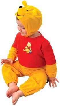 Kostīms bērniem Rubies The Pooh Classic Costume, sarkana krās./oranža krās., XS
