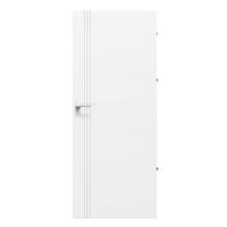Siseukseleht Domoletti TG1, parempoolne, valge v., 203 x 84.4 x 4 cm
