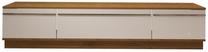 ТВ стол Kalune Design Elite PB, коричневый цв./белый цв., 40 см x 160 см x 46 см