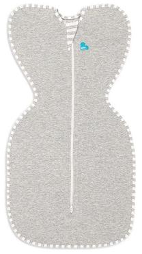 Plāns guļammaiss zīdainim Love To Dream Swaddle Up Etap 1 Original, pelēka krās., 66.5 cm x 34.5 cm