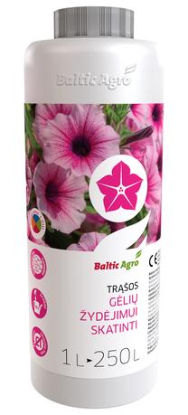 Trąšos žydintiems augalams Baltic Agro, skystos, 1 l