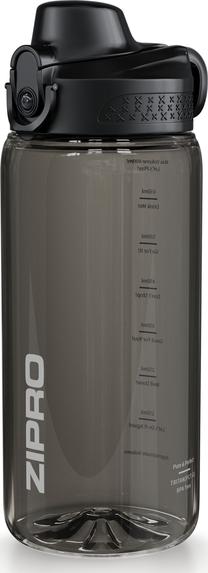 Ūdens pudele Zipro Tritan, melna krās., tritāns, 0.8 l