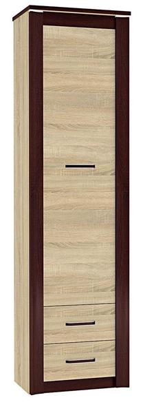Spinta ML Meble Oliwier 05N, ąžuolo sp., 55 cm x 41 cm x 202 cm