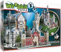 3D dėlionė Tactic Neuschwanstein Castle 02005, 890 vnt., įvairių spalvų