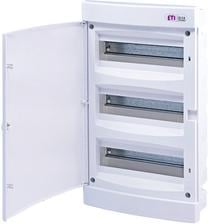 Moduļu panelis ETI ECM36PO, zemapmetuma, IP40, 36 mod., balta krās.