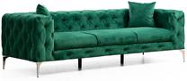 Sofa Hanah Home Como 569HLN1134, žalia sp., 237 x 90 cm x 73 cm