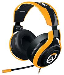 Laidinės žaidimų ausinės Razer ManO'War Tournament Overwatch Edition, juoda sp./oranžinė sp.