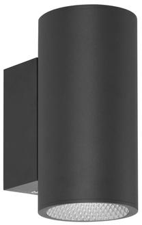 Sieninis lauko šviestuvas Italux Lenta, 20W, LED, IP54, juoda sp., 13 cm x 18.5 cm