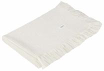 Pleds Lionelo Muslin, 70 x 100 cm, krēmkrāsa