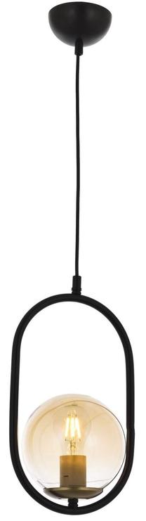 Valgusti rippuv Opviq Av-4275-1Bsy, E27, 1 x 60 W, läbipaistev v./must v. / must v.
