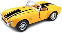 Игрушечная машина Maisto Special Edition Shelby Cobra 427, желтый цв.