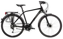 Velosipēds tūristu Kross Trans, 28 ", S rāmis, melna krās./pelēka krās.