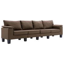 Sofa VLX 4-Seated 287093, ruda sp., 70 x 254 cm x 75 cm