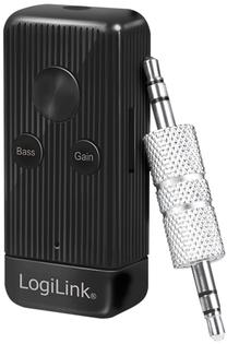 Bluetooth raidītājs Logilink Bluetooth Wireless Audio Receiver BT0055 BT0055, 3.5 mm, melna krās.