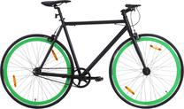 Dviratis miesto, 27 ", 21.7'' rėmas, juoda sp./žalia sp.