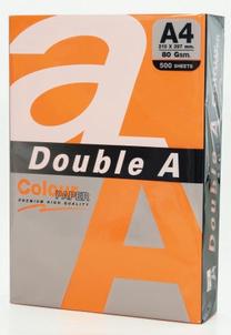 Ofisa papīrs Double A, A4, 80 g/m², oranža krās., 500 lapu gab.