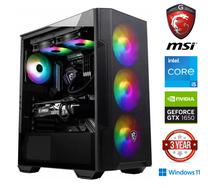 Stacionarus kompiuteris Mdata Gaming Gaming Core i5-11400F, DDR4 16 GB, SSD+HDD 1 TB 2 TB, Nvidia GeForce GTX 1650 4 GB, Windows 11 90001285