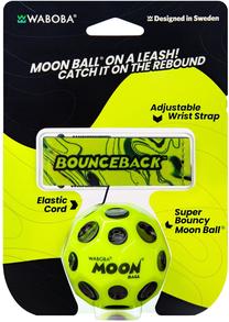 Детский мяч, с веревкой детский Waboba Moon, 6.3 см