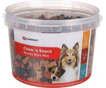 Лакомство для собак Flamingo Chew N Snack Mini Mix, говядина/рыба/курица, 1.8 кг
