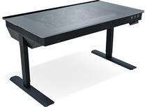 Arvutimängulaud reguleeritava kõrgusega Lian Li DK-05F, 78 cm x 140 cm, 68.9 - 117.5 cm, must v.