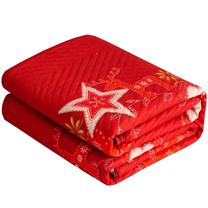 Lovatiesė NLW-19, raudona, 170 cm x 210 cm