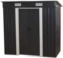Sodo sandėliukas Tarmo 327516, 194 cm x 121 cm x 192 cm, ruda sp.