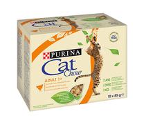 Mitrā kaķu barība Purina Cat Show Adult 1+, vistas gaļa, 0.085 kg, 10 gab.