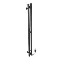Elektrinis rankšluosčių džiovintuvas Thermoval TVB LONG Black, juoda sp., 120 cm x 10.5 cm, 80 W