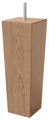 Мебельная ножка Sleepwell Leg Cone, 6.5 см x 6.5 см, 18 см, дубовый цв.