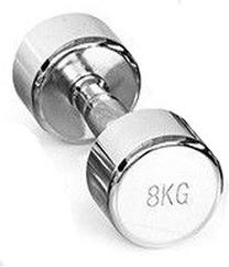 Svarmuo Gymstick Pro Chrome Dumbbell x 8 kg