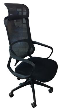 Darba krēsls MN HT-292AG, 52 x 48 x 127 cm, melna krās.