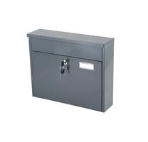 Pašto dėžutė Haushalt PD967, antracito sp., 37 cm x 9.8 cm x 29.2 cm