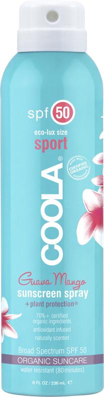 Purškiklis įdegio priežiūrai Coola SPF50, 236 ml