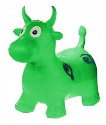 Lēkāšanas bumba Cow, 54 cm, zaļa krās.