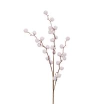 Kalėdinė dekoratyvinė šakelė Christmas Touch, balta sp., 74 cm