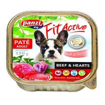 Šlapias šunų maistas Fit Active, jautiena, 0.15 kg