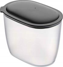 Lielapjoma produktu konteiners Koziol, 1.4 l, pelēka krās.
