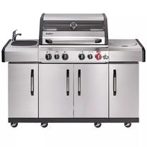 Газовый гриль Enders Kansas II Pro 4 SIK Turbo, 64 см x 153 см